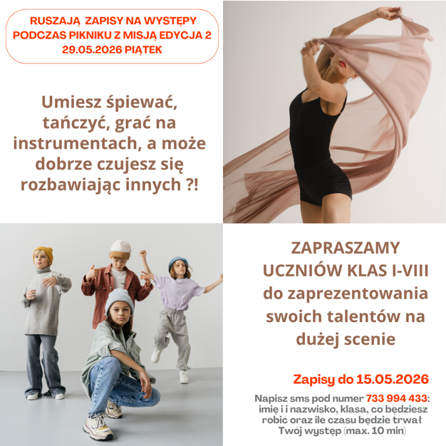 NIE STÓJ Z BOKU — WBIJAJ NA SCENĘ